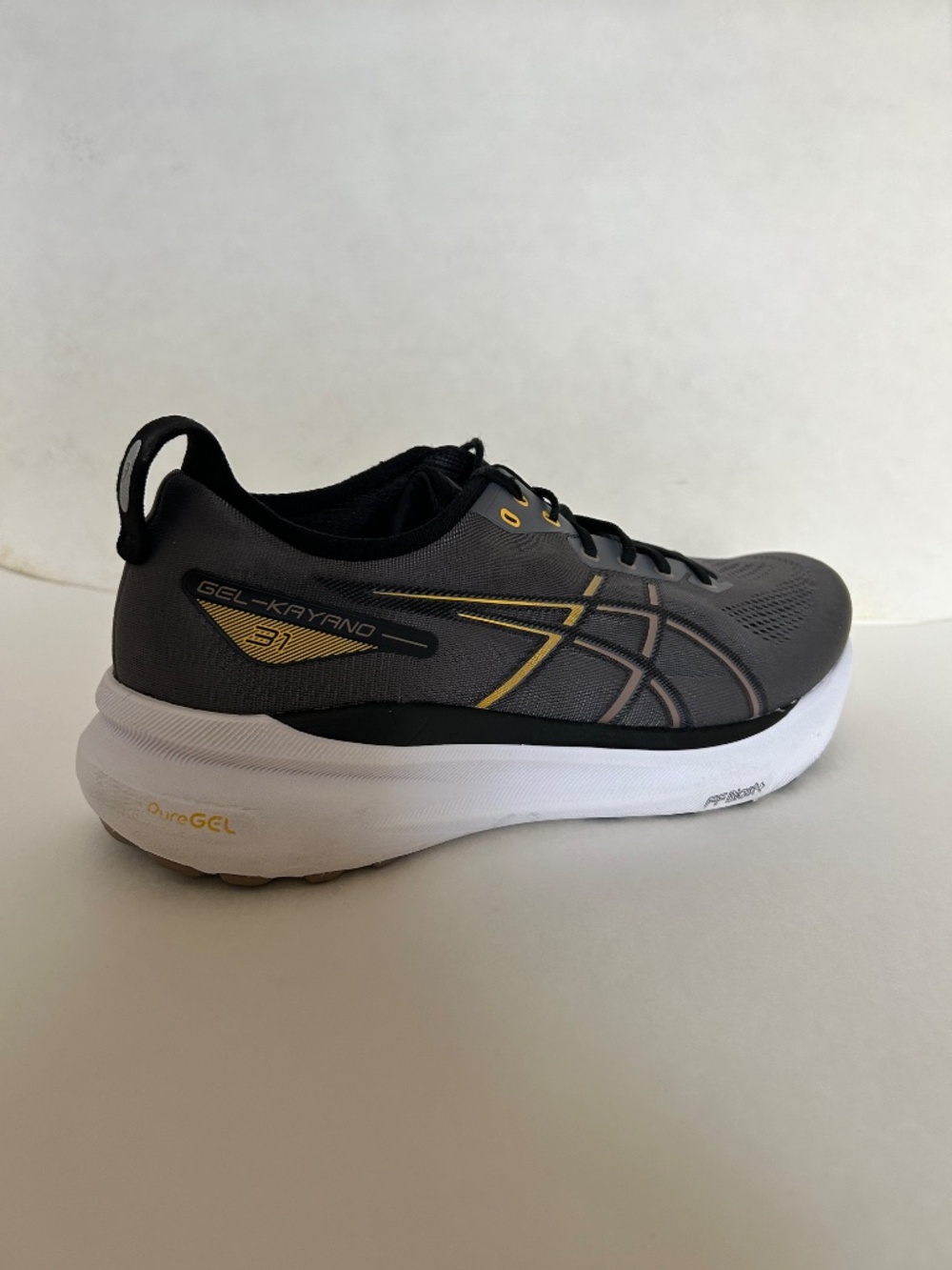 ASICS Men's Gel-Kayano 31 Running Shoes Carbon/Taupe Grey. 10118869, Size 12.5W
